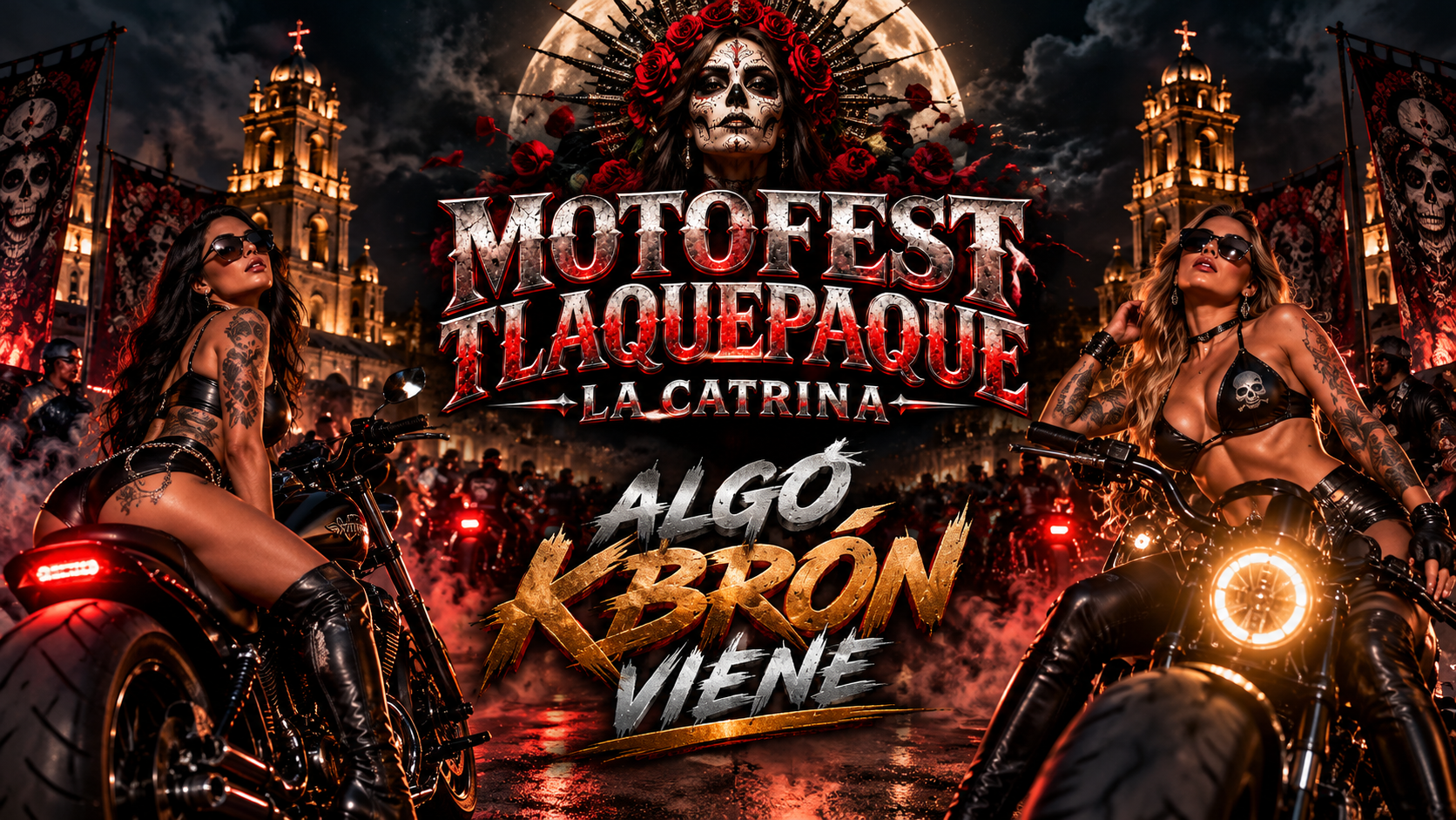 Moto Fest Tlaquepaque La Catrina - Algo KBRÓN viene